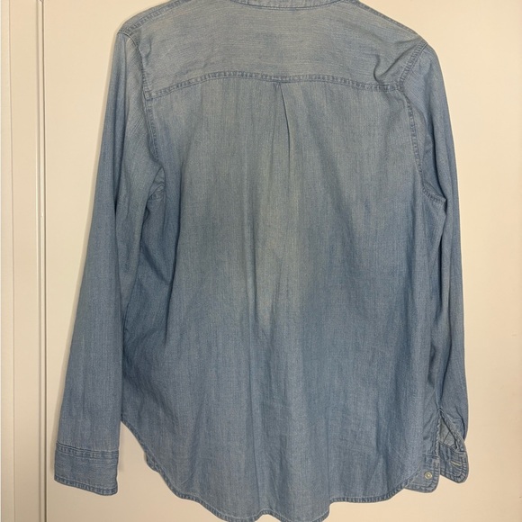 Andrea Jovine Blue Button Down Shirt - Picture 2 of 2